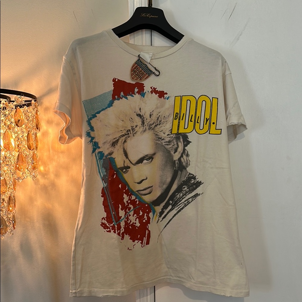 NWT MadeWorn Billy Idol ‘White Wedding’ tee. Size small.